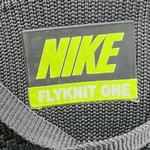 Nike Green Flyknit Lunar1+ \'Volt\' Sneakers Size 8.5 Men\'s main image 7